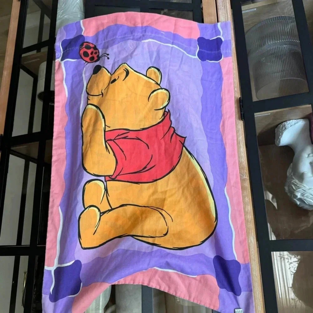 Vintage Winnie The Pooh Tigger Pillowcase disney 1990s sham standard childhood